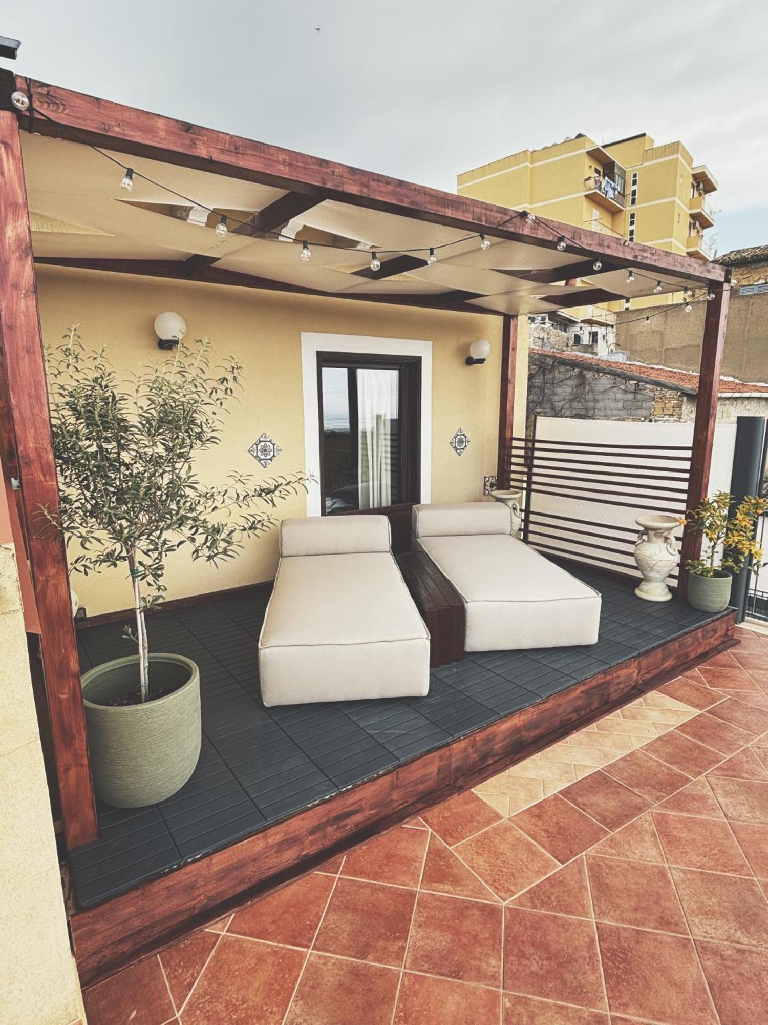 מלון אגריג'נטו La Mennulara La Terrazza Del Centro Storico מראה חיצוני תמונה