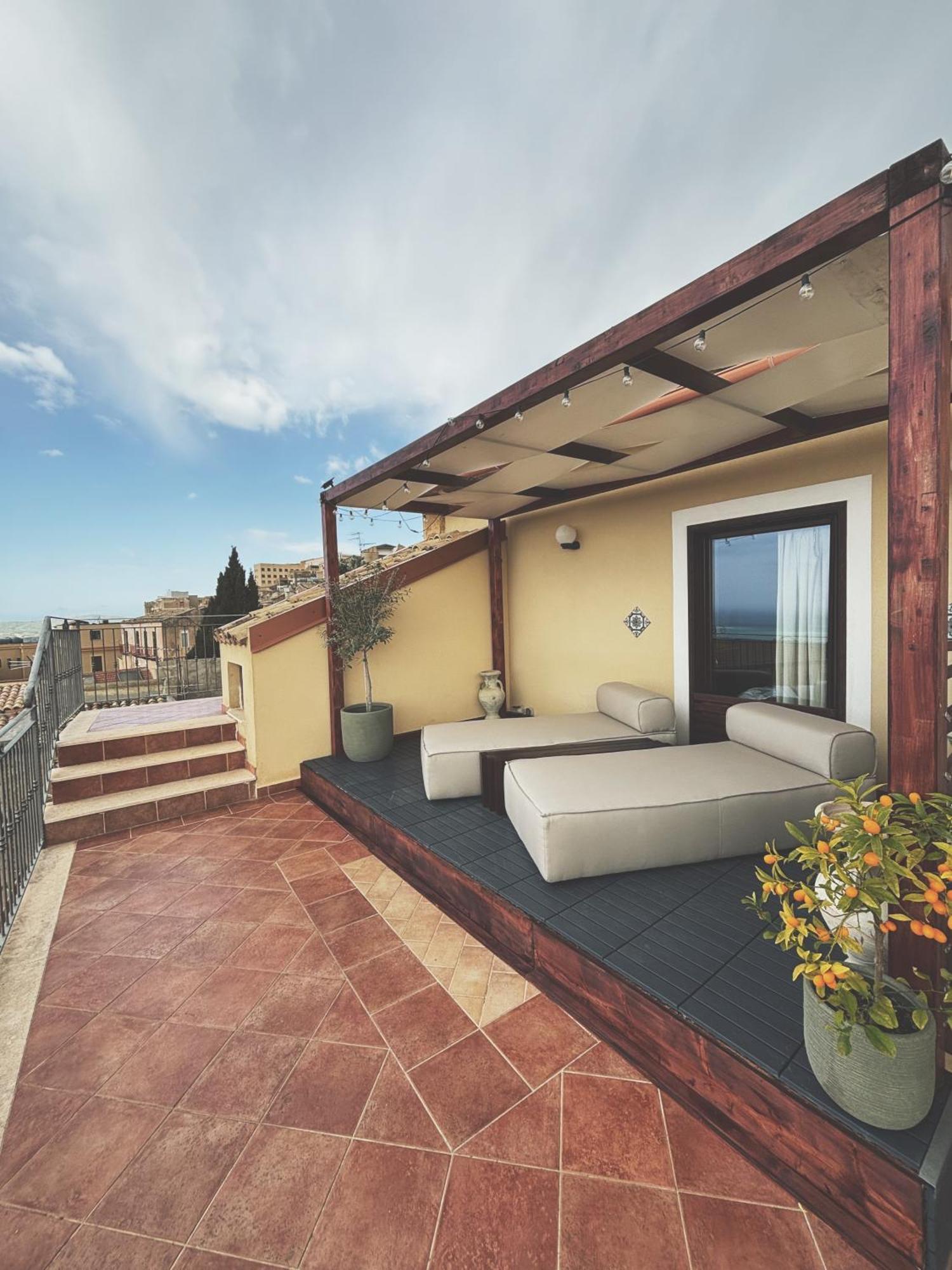 מלון אגריג'נטו La Mennulara La Terrazza Del Centro Storico מראה חיצוני תמונה